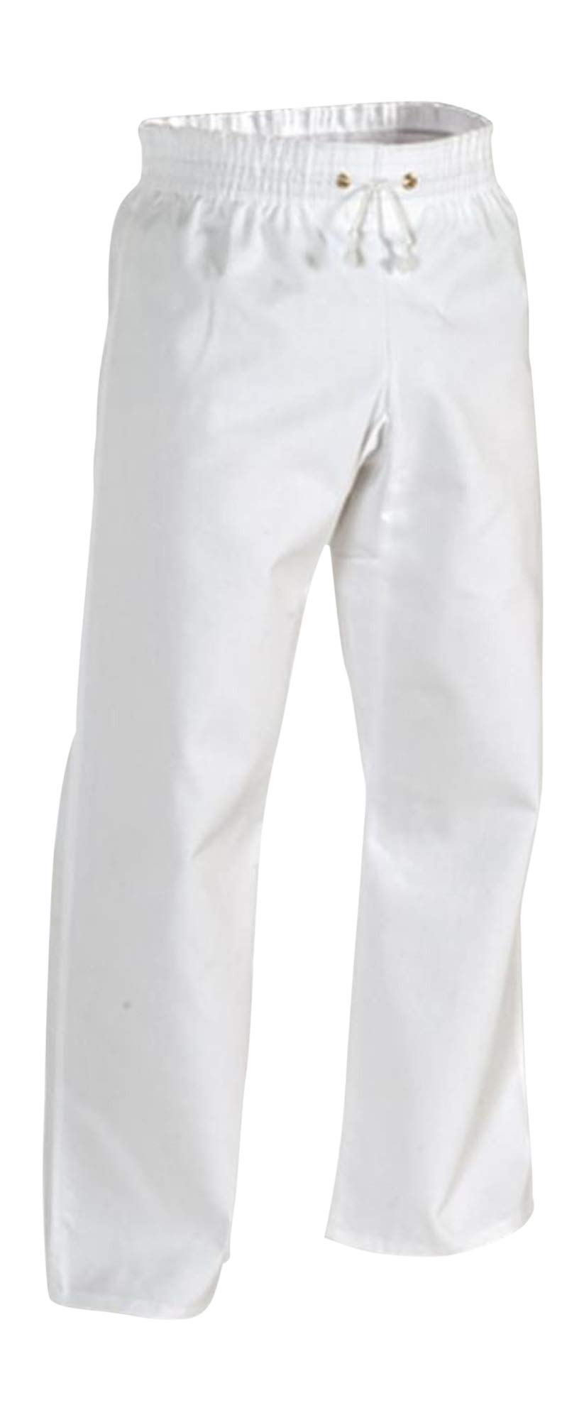 Century Martial Arts 8 oz. Middleweight Contact Karate Martial Arts Pants - White, 2 - Child 10-12