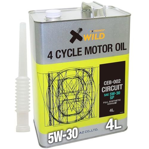 apollostation2缶セット 5W-30 エンジンオイル 4L AZ(エーゼット) 自動車用 エンジンオイル 4L 5W30 CEB-002