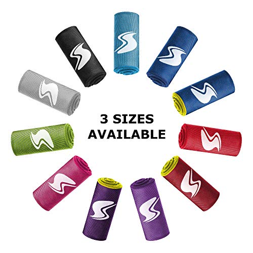 SportsTrail Cooling Towel 40''×12'' (Normal, Light Blue)