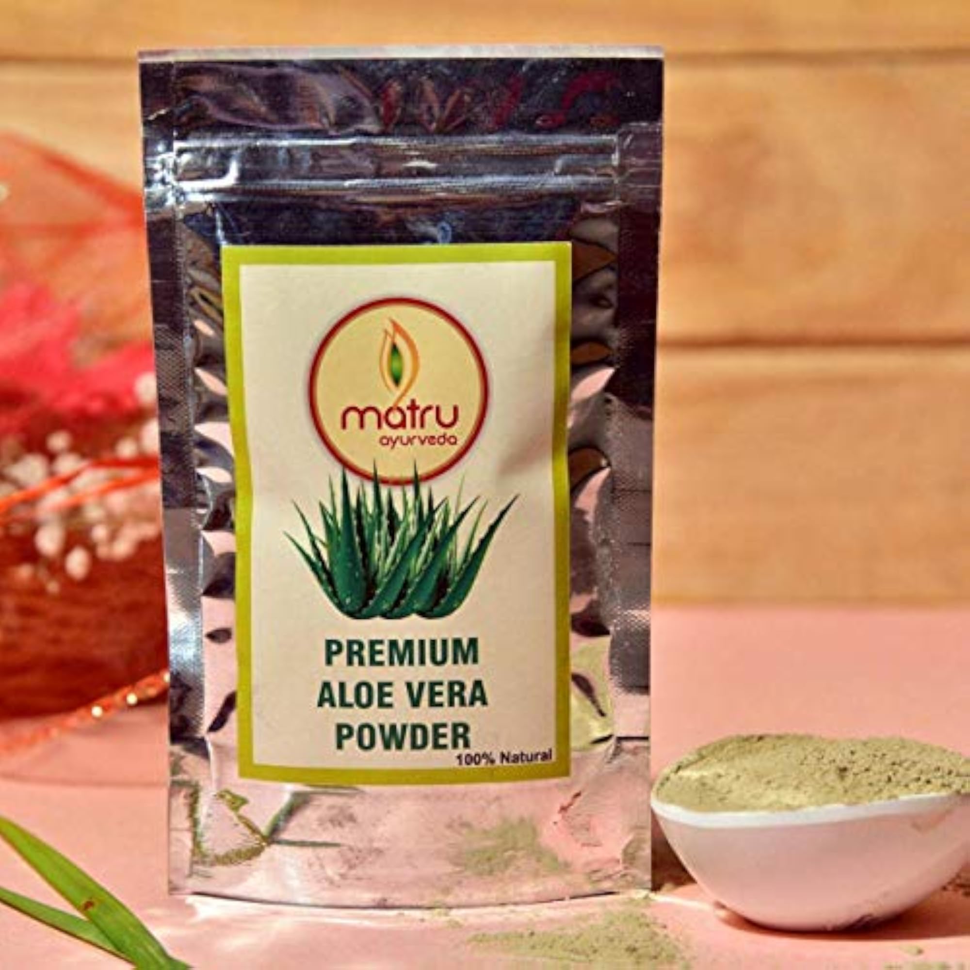 Pure Premium Aloe Vera Powder, 100g