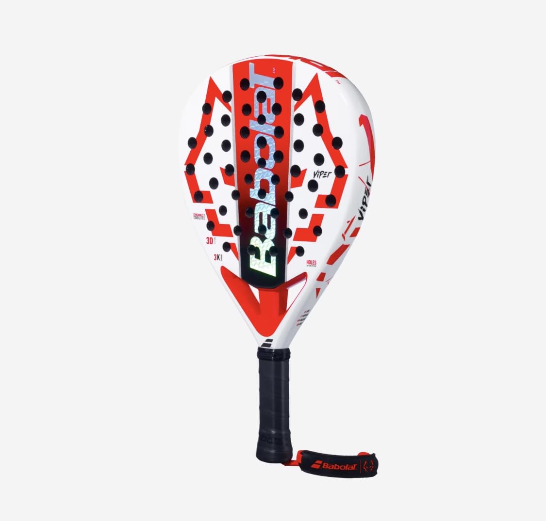 babola.t Tecnica Viper Juan Lebron Racchetta Padel (Bianco/Rosso)