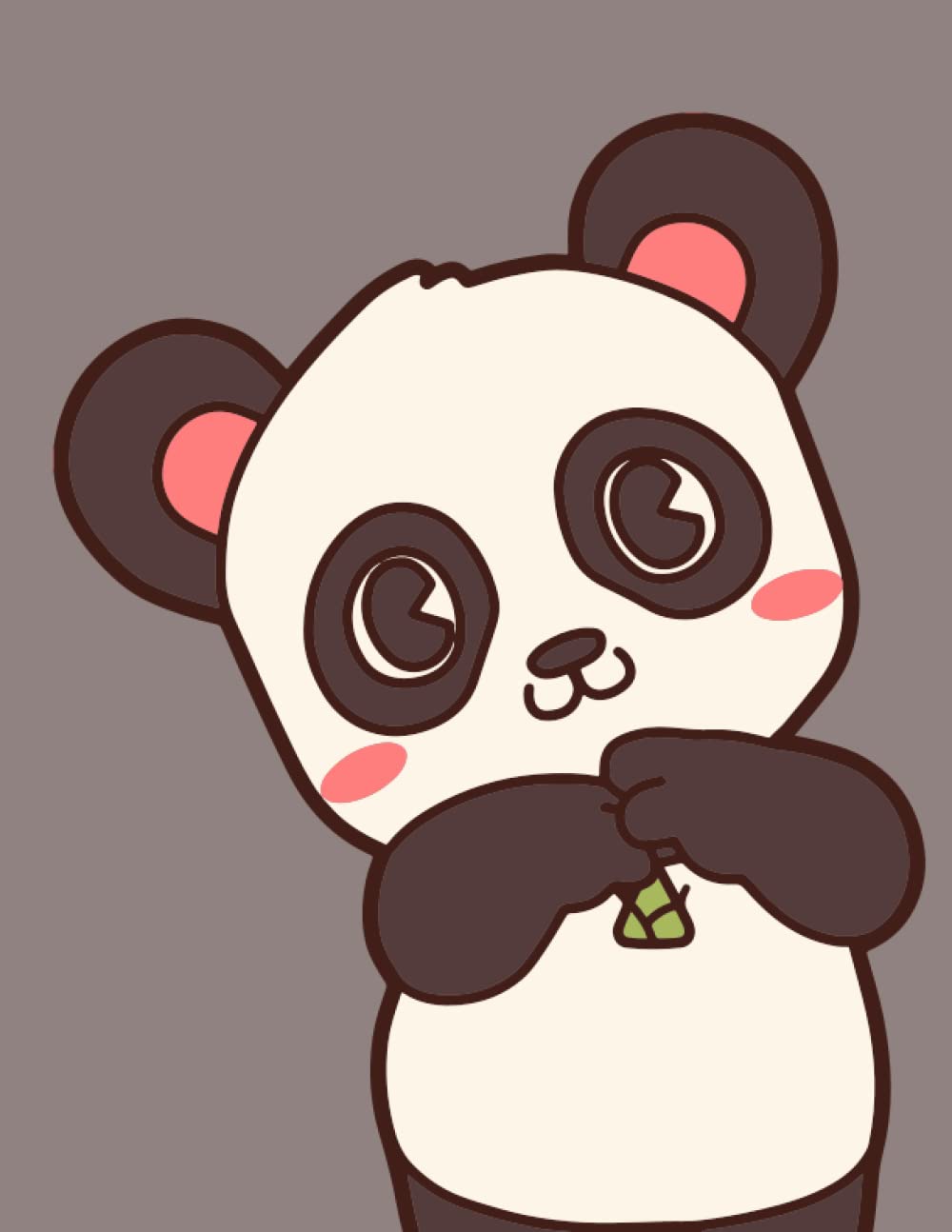 Sketch book: Cute panda cover (8.5 x 11) inches 110 pages, Blank Unlined Paper for Sketching, Drawing , Whiting , Journaling & Doodling (Extra large (8.5 x 11) inches)