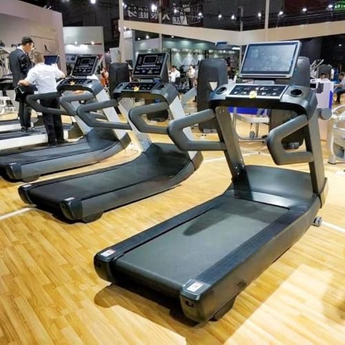 Image of Commercial Electric Gym Equipment Training Electric Motorized Running Machine Treadmill for Home Gym, Office, Apartment and Small Space use