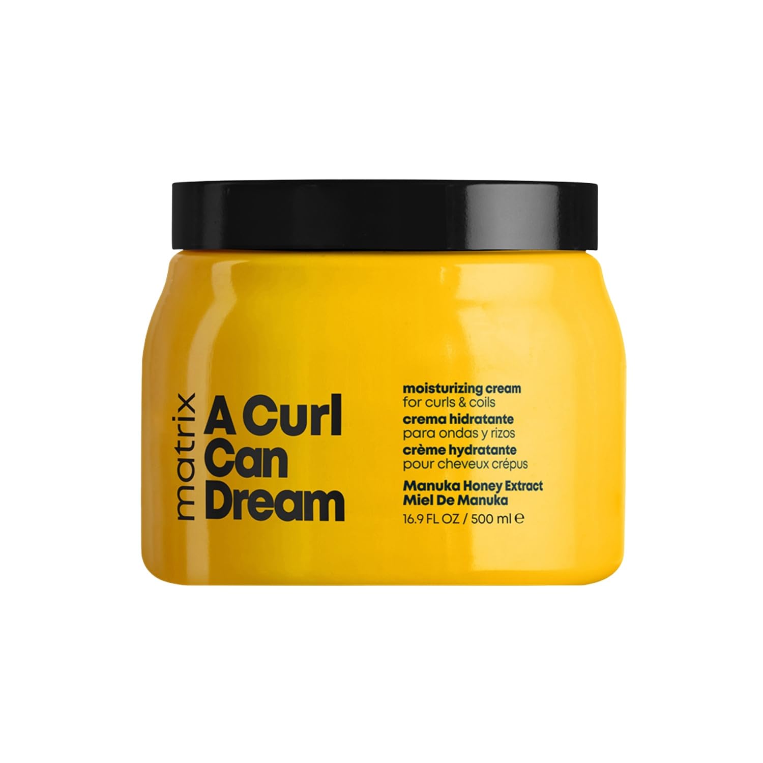 Matrix Crema Leave-In, Con Miele di Manuka per Capelli Ricci e/o Mossi, Nutre e Protegge la Forma del Riccio, A Curl Can Dream, 500 ml