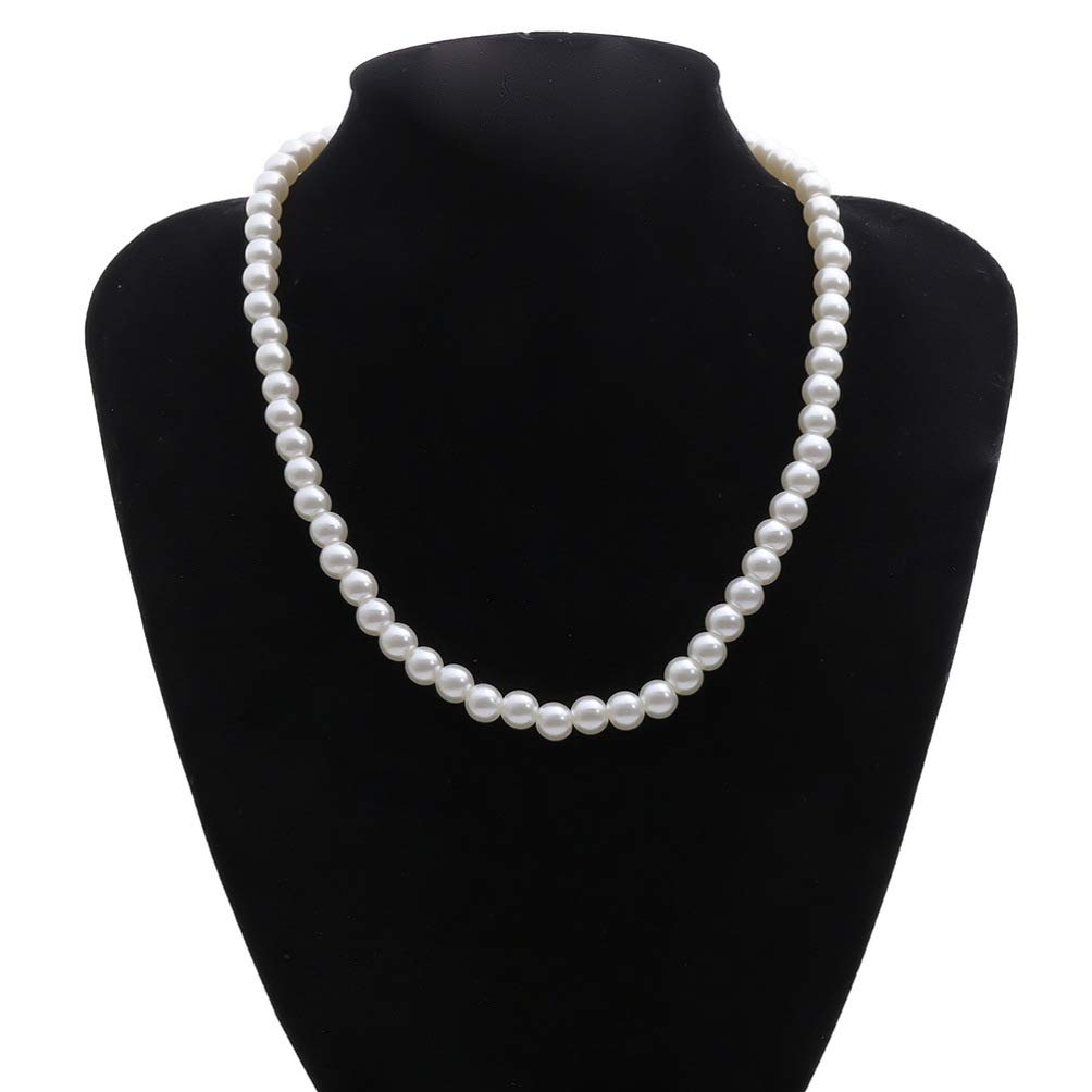 Generic Pearl Necklace, Imitation Pearl Necklaces, Round White Pearl Choker Dainty Choker Necklace, Neck Chain Elegant Beads Choker Single Layer Wedding Jewelry for Women Girls (B0B2P4VJ3V) Amazon Price History, Amazon Price Tracker