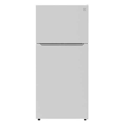 30" Top Mount Refrigerator with Freezer - Adjustable Shelving, Humidity-Controlled Crispers, LED Lighting, ENERGY STAR Certified, Garage Ready, 20.2 cu. ft. Capacity - White