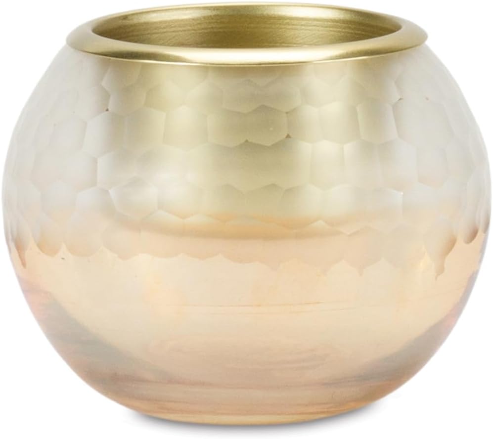 Melrose International Ombre Glass Votive Candle Holder (Set of 2)