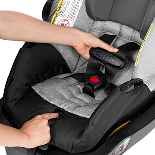 Evenflo LiteMax Sport Infant Car Seat (Graphite Gray) - Image 3