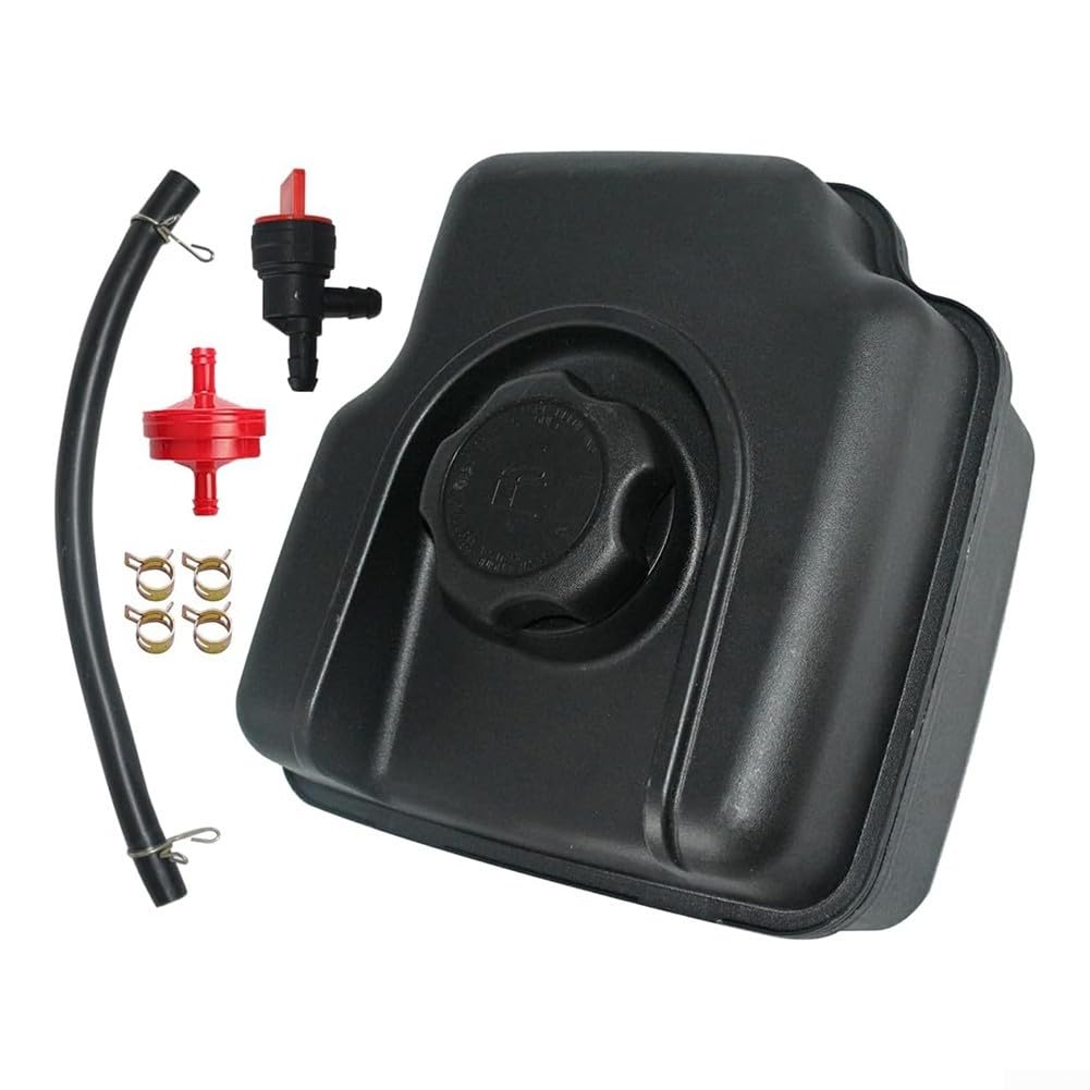 Kit de tanque de combustible para motor soplador de nieve con cubierta compatible con 694260 698110 695736 695728 697779 699885 listo para usar