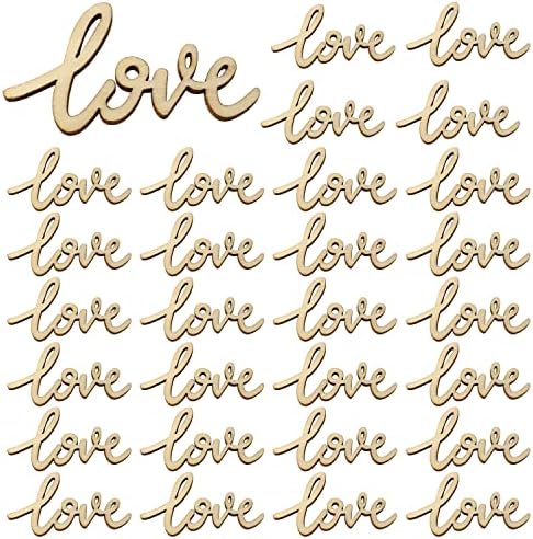 20-Piece Welcome Wood Cutouts - Unfinished Wood Slices For DIY Crafts