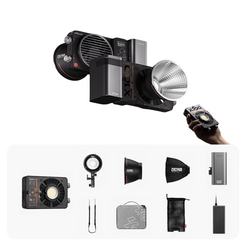 Amazon.co.jp: 【国内正規保証品】 ZHIYUN LEDライト MOLUS X100 PRO