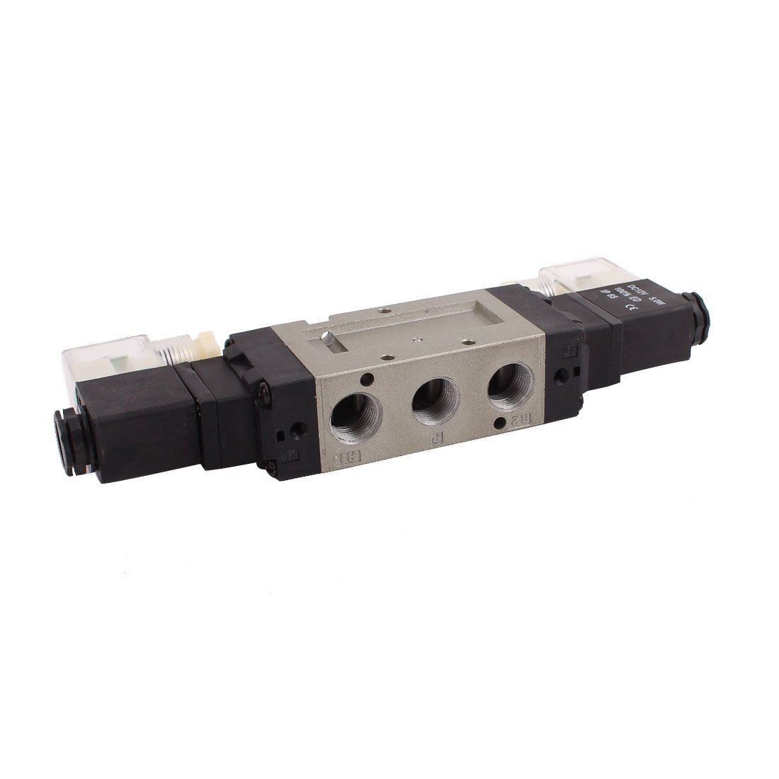 Aexit Válvula electromagnética de control neumática de componente neumático Neutral DC 12V DS5220 (8d289ef02949893c4340926cb63c4930)