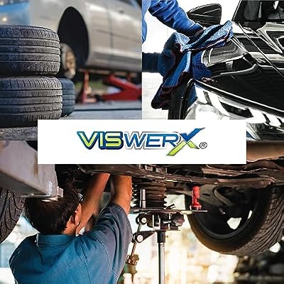 Hi-Vis Mechanic Gloves - Adjustable Wrist & Knuckle Guards Heavy Duty Work Gloves, High Reflective Safety Glove