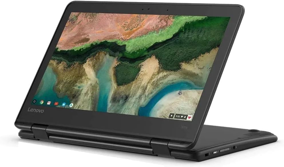 Leno-vo 300e Chromebook 2nd Gen Touchscreen Laptop 11.6in 2 in 1 Laptop AMD A4-9th 2.5GHz 4GB RAM 32GB SSD Chrome OS (Renewed)