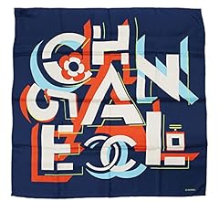 CHANEL シルクスカーフ 90cm x 90cm ☆ジュエリーデザインが素敵☆【CHANEL】シルクスカーフ 90cm
