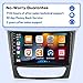 Car Radio for Mercedes Benz E Class W211 E200 CLS W219 2002-2009, [2G+64G] 9 inch Android 13 Touch Screen Car Stereo, Carplay/Android Auto/Bluetooth/WiFi +AHD Backup Camera+MIC