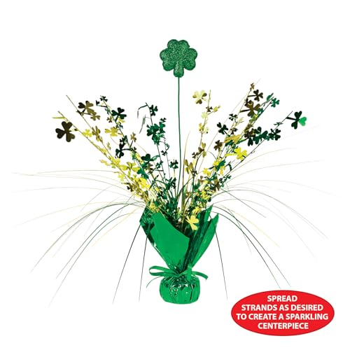 Fournitures irlandaises Lucky St Pats Beistle 30722 déco de table trèfle sans perte d'éclat - 4