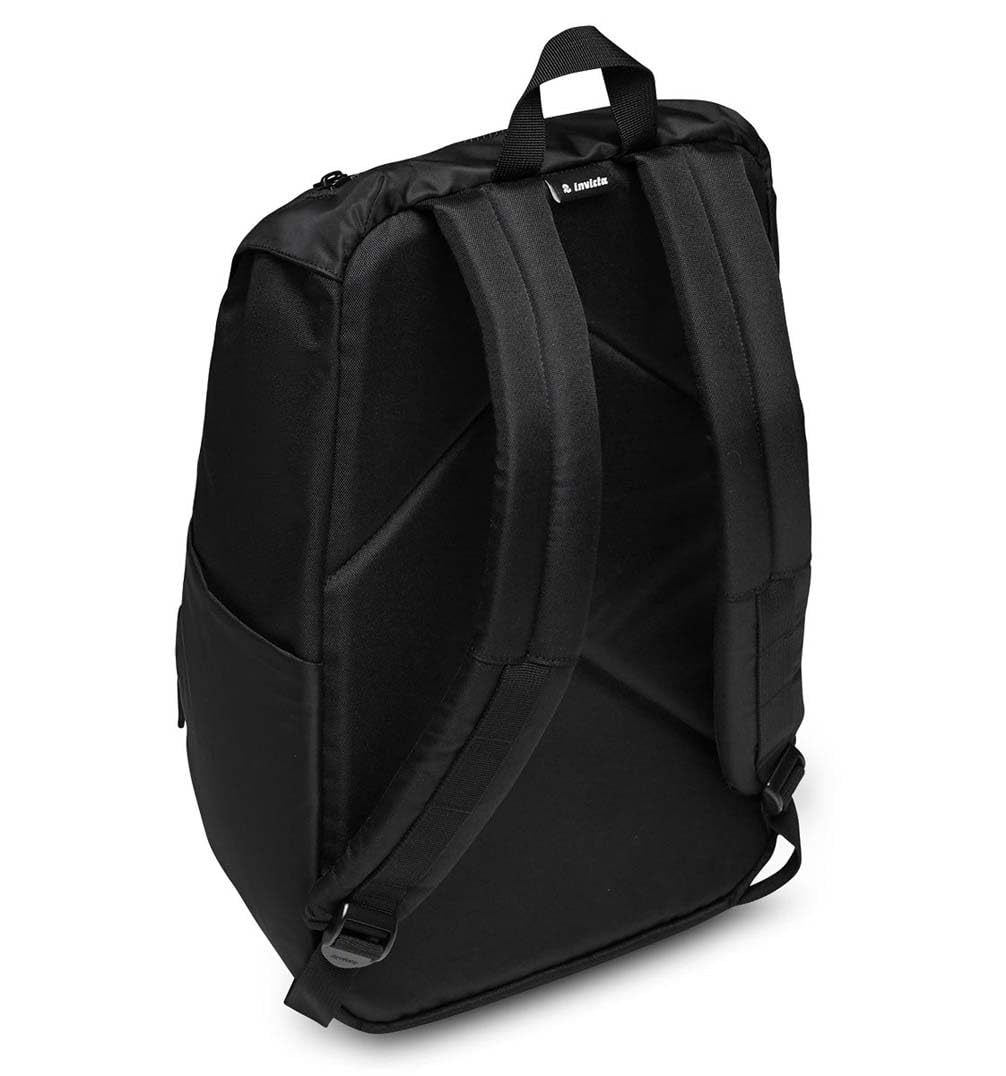 Invicta Zaino Ufficio Jolly X, Verde, Icon, Zaino con Tasca Porta PC Portatile 15.6'' e Tasca Porta Borraccia, Zaino Viaggio, Lavoro, 27 L, per Uomo Donna