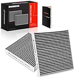 A-Premium 2-PC Cabin Air Filter with Activated Carbon Compatible with Nissan Altima 2019-2023 &