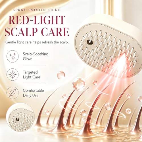 New 5‑in‑1 Electric Mist Air Cushion Massage Hair - Image 3