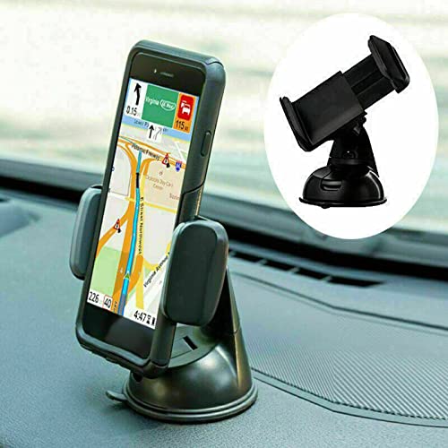 Suporte para celular, KKcare Suporte para telefone móvel para carro Painel de sucção 360 ° giratório