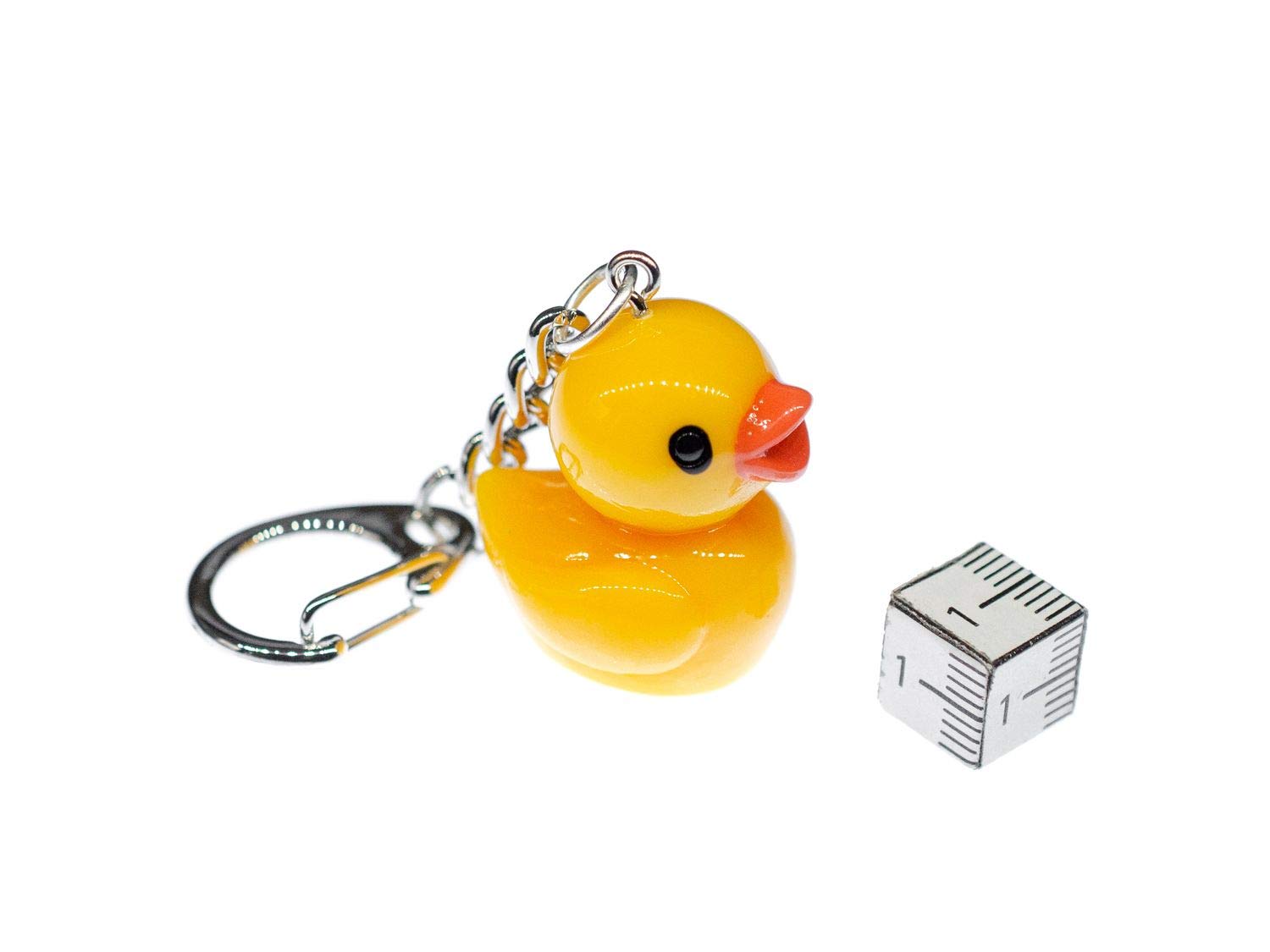 Miniblings Rubber Duckies Key Ring Chain Keychain Duck Bath 3Cm