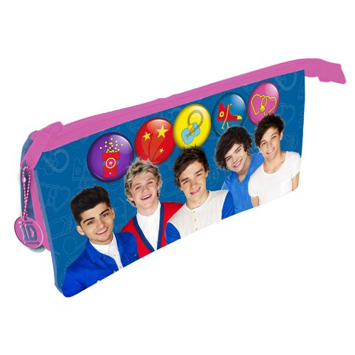 One Direction - Pencil Case Band Buttons (in Onesize)