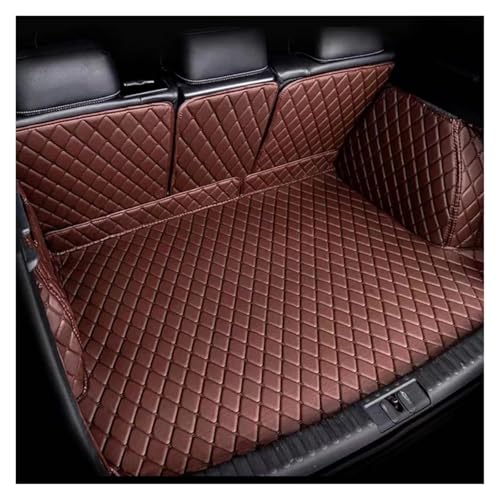 Tapis de coffre Volvo XC90 7 places doublure chargement protection café