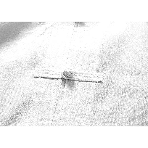 Zooboo Chinese Clothing Tang Suit - Kung Fu Short Sleeve Shirt For Men (L, Black) #TOP3