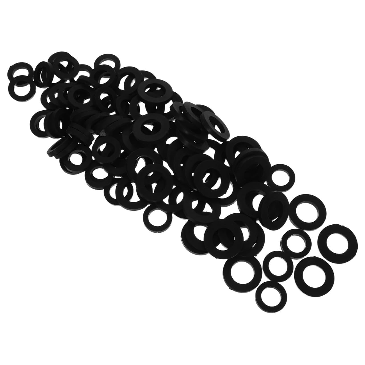 Arandelas de goma anti fugas para grifo y tubería VALICLUD de perfil plano de 1/2 y 3/4