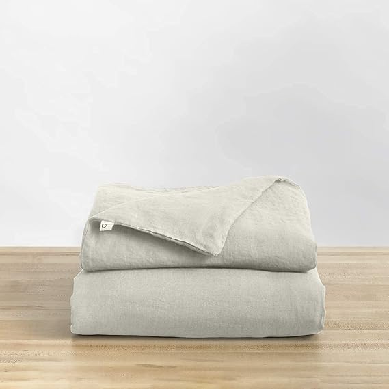 Baloo Natural Linen Duvet Cover from, Removable Cover for