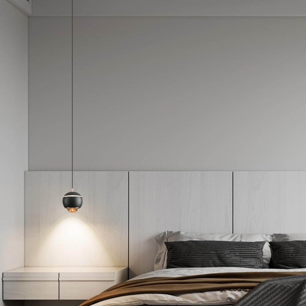 Nordycki żyrandol LED przy łóżku w sypialni, nowoczesny minimalistyczny żyrandol aluminiowy do salonu, jadalni, odpowiedni do gabinetu, baru, hotelu, biznesu, oprawa oświetleniowa.
