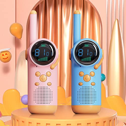 Rádio Walkie Talkies, Meninas Rádio Walkie Talky, Walkietalkie infantil de longo alcance alimentado