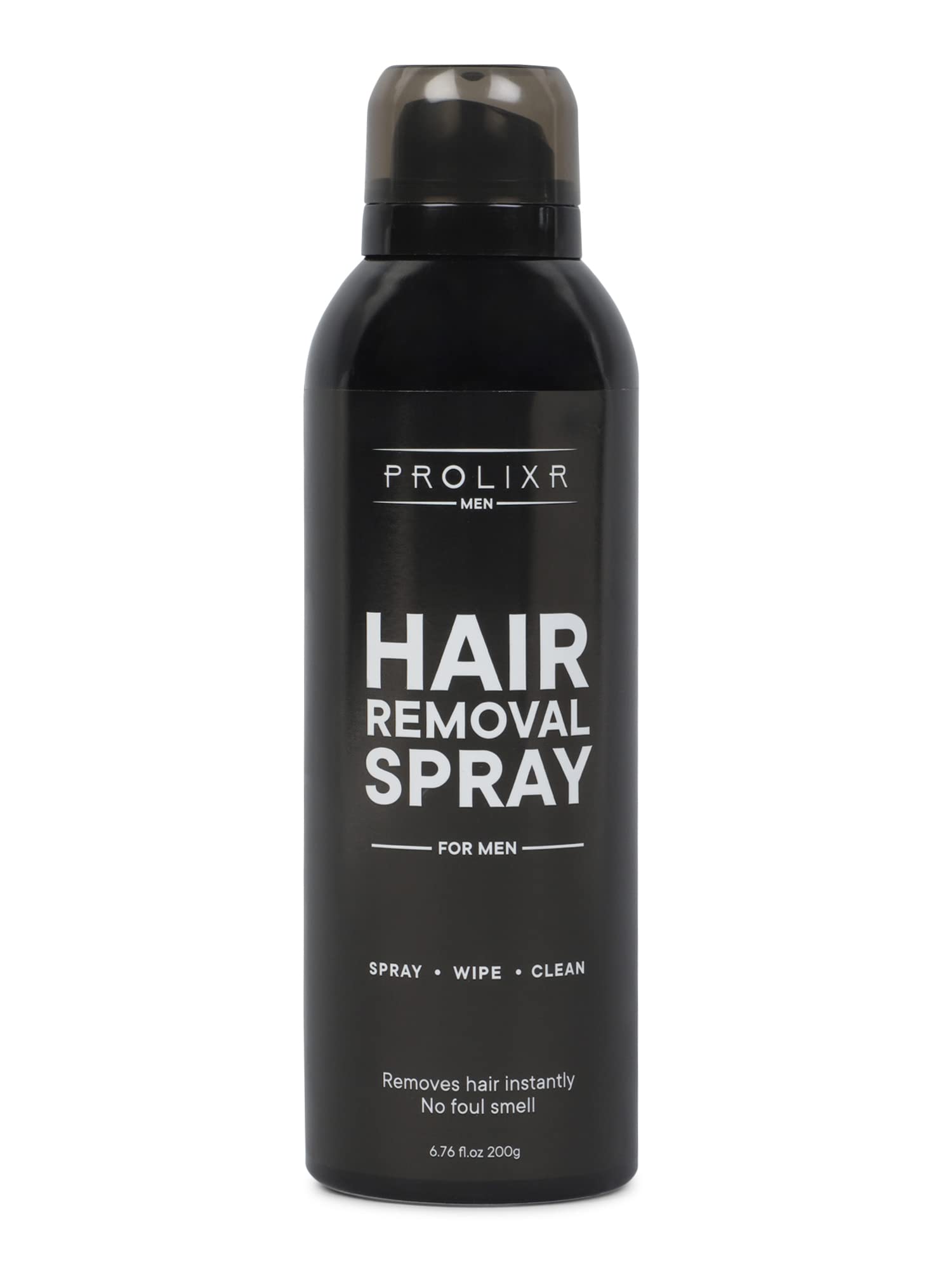 Prolixr Hair Removal cream Spray for Men | Made Safe Certified | Pleasant Smell | Painless Body Hair Removal spray For Chest, Back, Legs & Under Arms (200 ml) (B0C41KN7QH) Amazon Price History, Amazon Price Tracker
