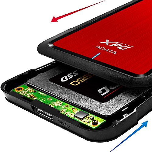 Xpg Ex500 Tool-Free Sata Iii Usb 3.1 External Enclosure For Hard Drive And Solid State Drive (Aex500U3-Crd) #TOP3