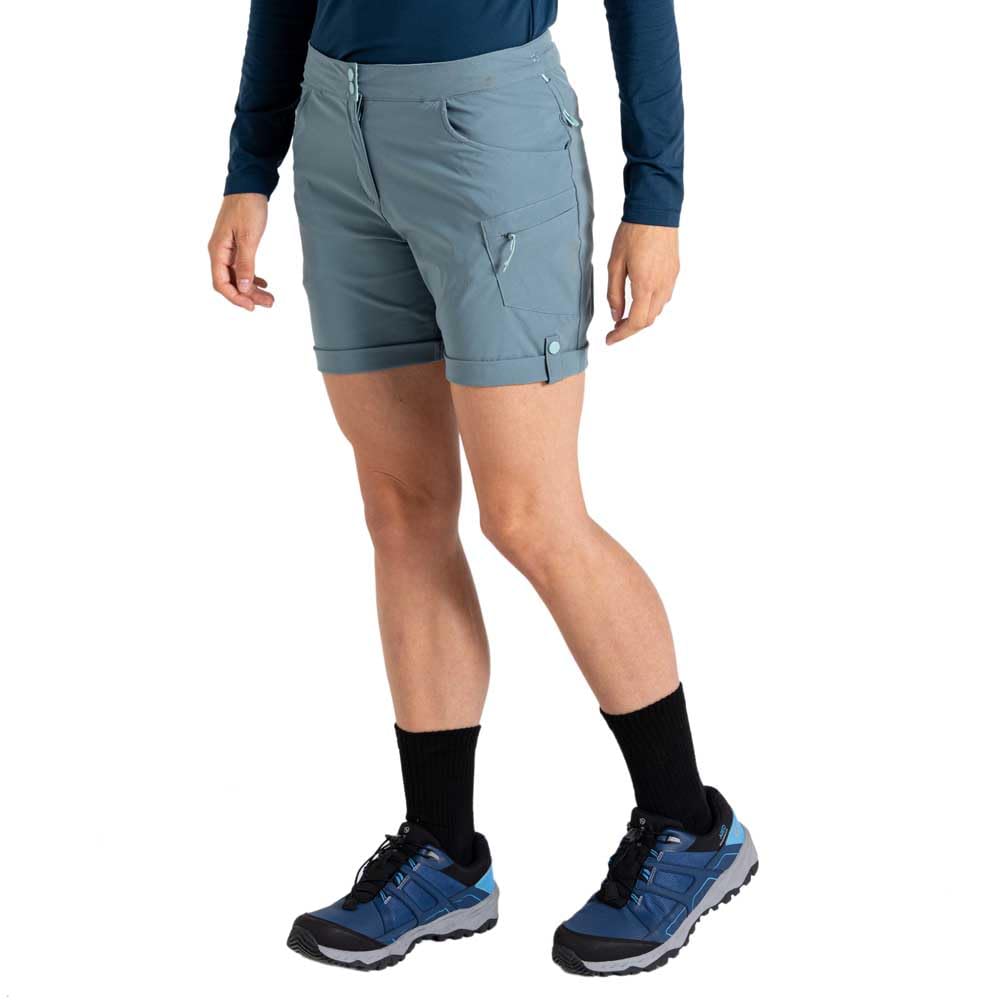Dare 2B Women's Grey Melodic Iii Shorts in Size 8, Sports Direct