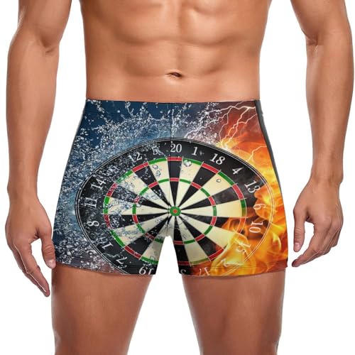 Swimming trunks boxer homme Fléchettes de Feu maillot de bain de sport