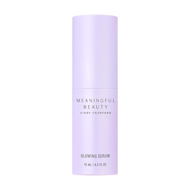 Meaningful Beauty Glowing Serum Daily Skin Care for Women Lightweight Hydrating Face Serum Anti-Aging Formula with Melon Leaf