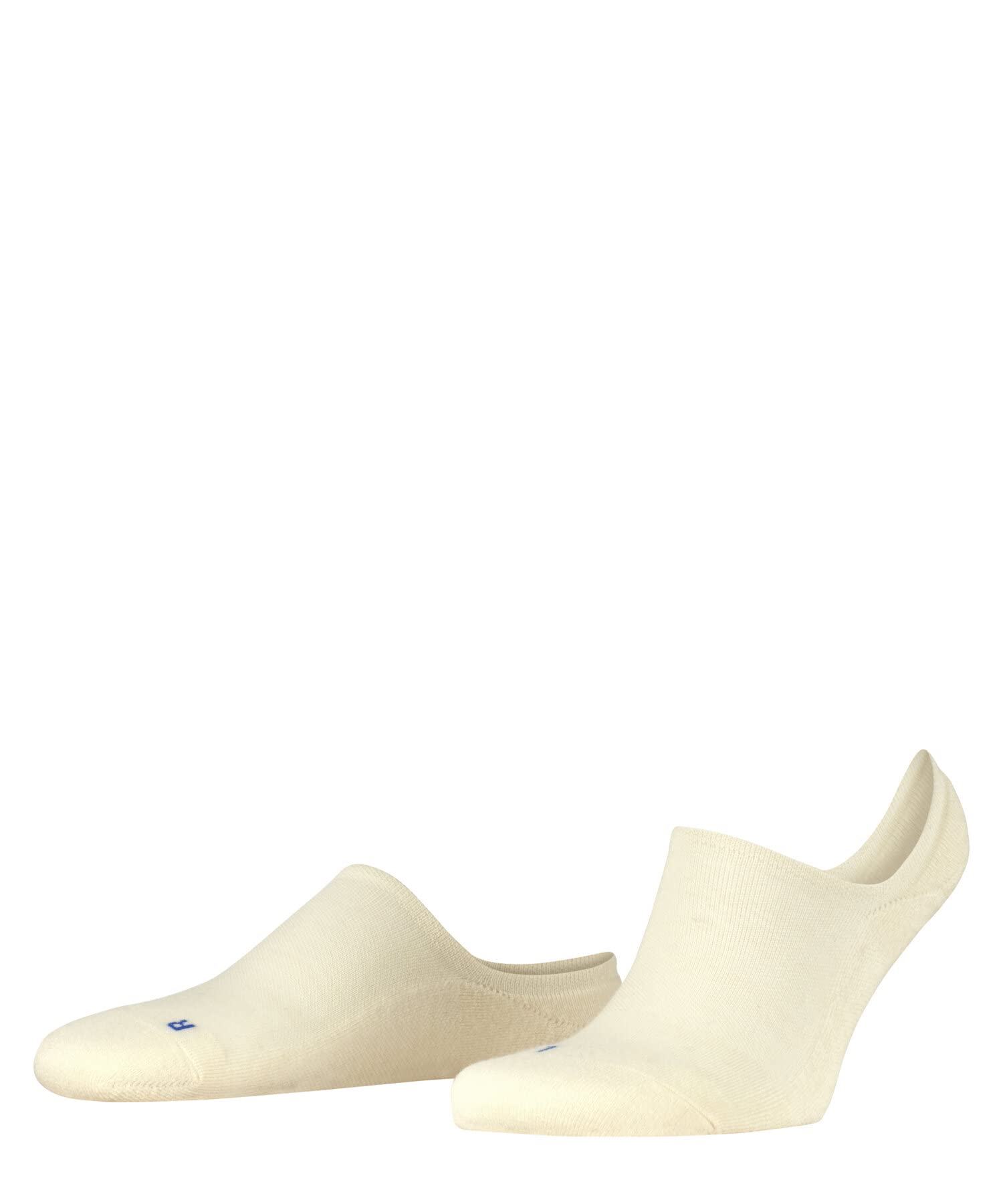 FALKE Unisex Keep Warm U In Wool No-Show Plain 1 Pair Liner Socks, White Off-White 2040, 5.5-7.5