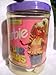 Barbie Color Foams - 20 Pieces in Plastic Barrel (1991) - Collectible