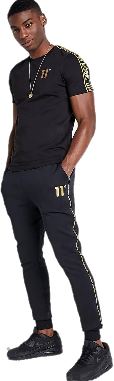11 Degrees - Pantalón para Hombre Gris - Regular Fit
