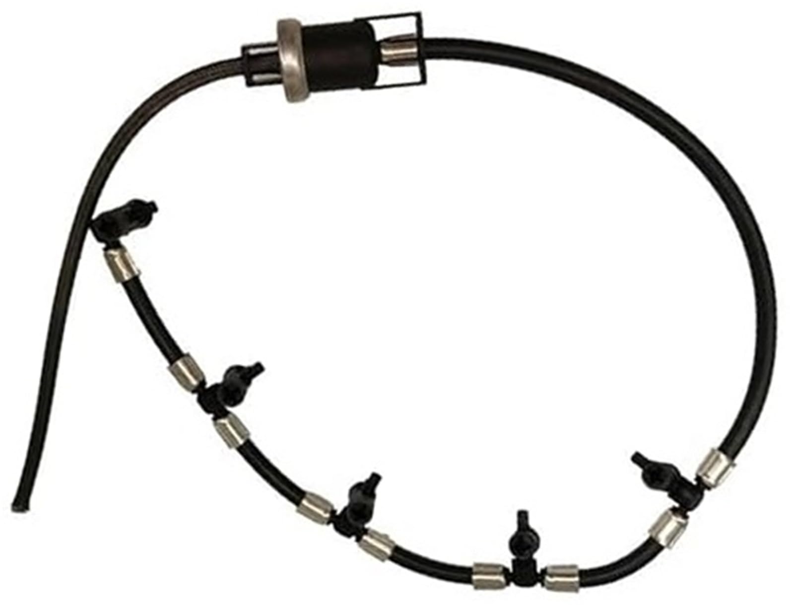 HUVNEXA car fuel return pipe Fuel Injector Leak off Pipe 076130235 Diesel Oil Return Overflow for Crafter 2.5