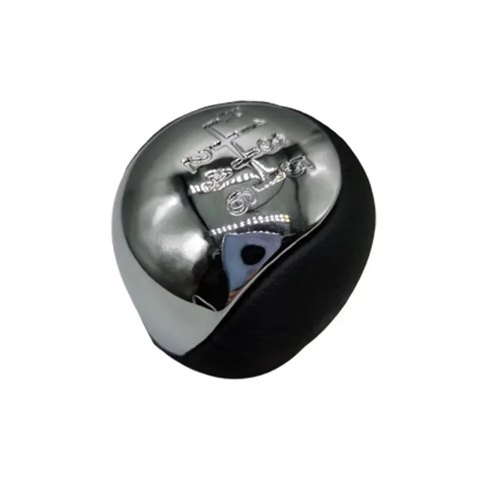 Fhaujng Sliver 6 Speed Car Gear Shift Knob For Hyundai For Elantra 2008-2012 5 6 Speed Car Gear Shift Knob
