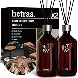 [hetras]ヘトラス プレミアム ティーフューザー 500ml 2ea 2個セット 香水 ロマンチック リラックス ウッディ (Hotel Wood)