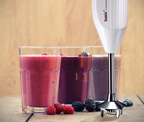 Bamix-Pro-2-G200-Professional-Series-NSF-Rated-200-Watt-2-Speed-3-Blade-Immersion-Hand-Blender-with-Wall-Bracket