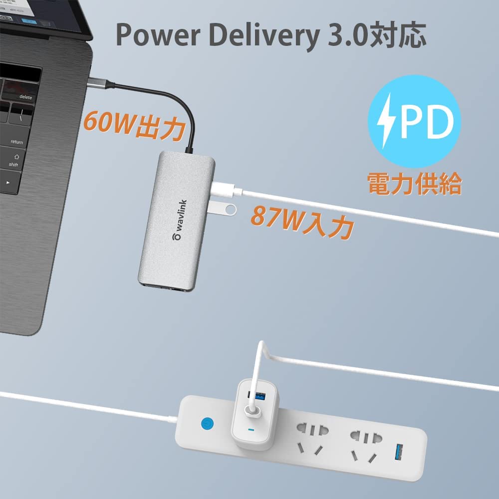 Amazon | WAVLINK USB Type-C 12-in1 ミニドッキングステーション HDMI