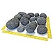 Midwest Hearth Lava Stones for Gas Fire Pit and Fireplace (X-Large (3