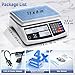 JINXUAN Industrial Counting Scale 30kg/66lb x 0.1g Precision Bench Scale Digital Inventory Counting Weight Scale for Small Parts and Coins, Electronic Gram Scale with Batteries/AC Power, lb/g/kg/oz