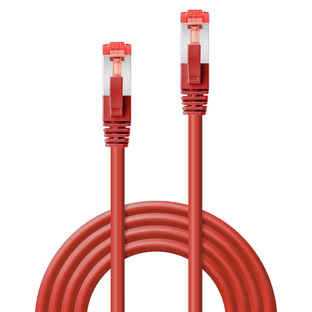 LINDY-USA Cat. 6 S/FTP cable, red, 5m