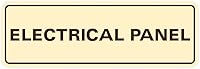 Vista 12 de All Quality Letrero de pared o puerta de panel eléctrico estándar, material duradero, letrero transparente y funcional, fácil instalación, negro
